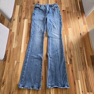 Good American SOFT-TECH GOOD CLASSIC SLIM BOOTCUT JEANS | INDIGO627 Size  4
